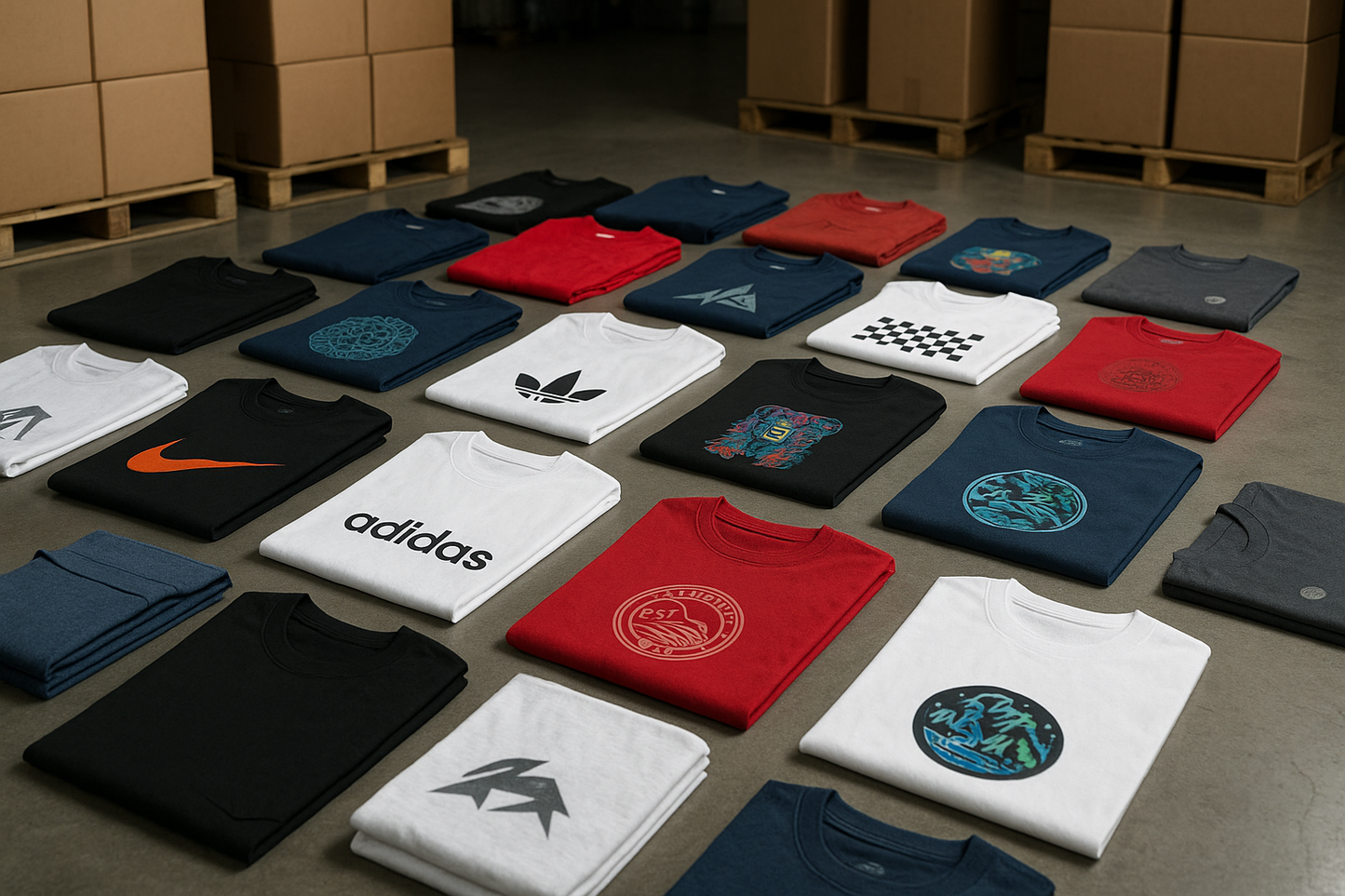 Bulk OEM Graphic Printed T-Shirts Export