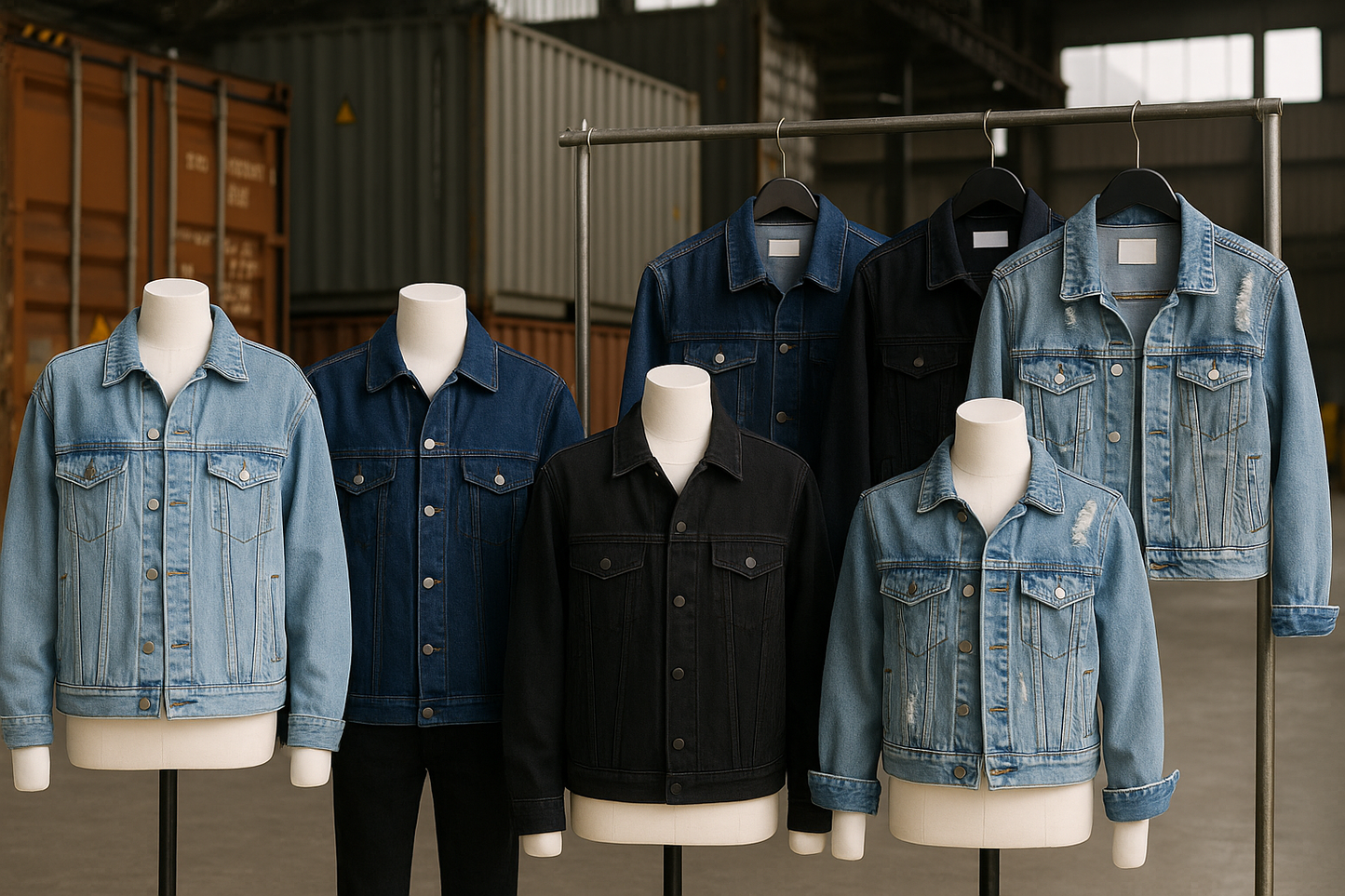 Private Label Denim & Trucker Jackets Exporter