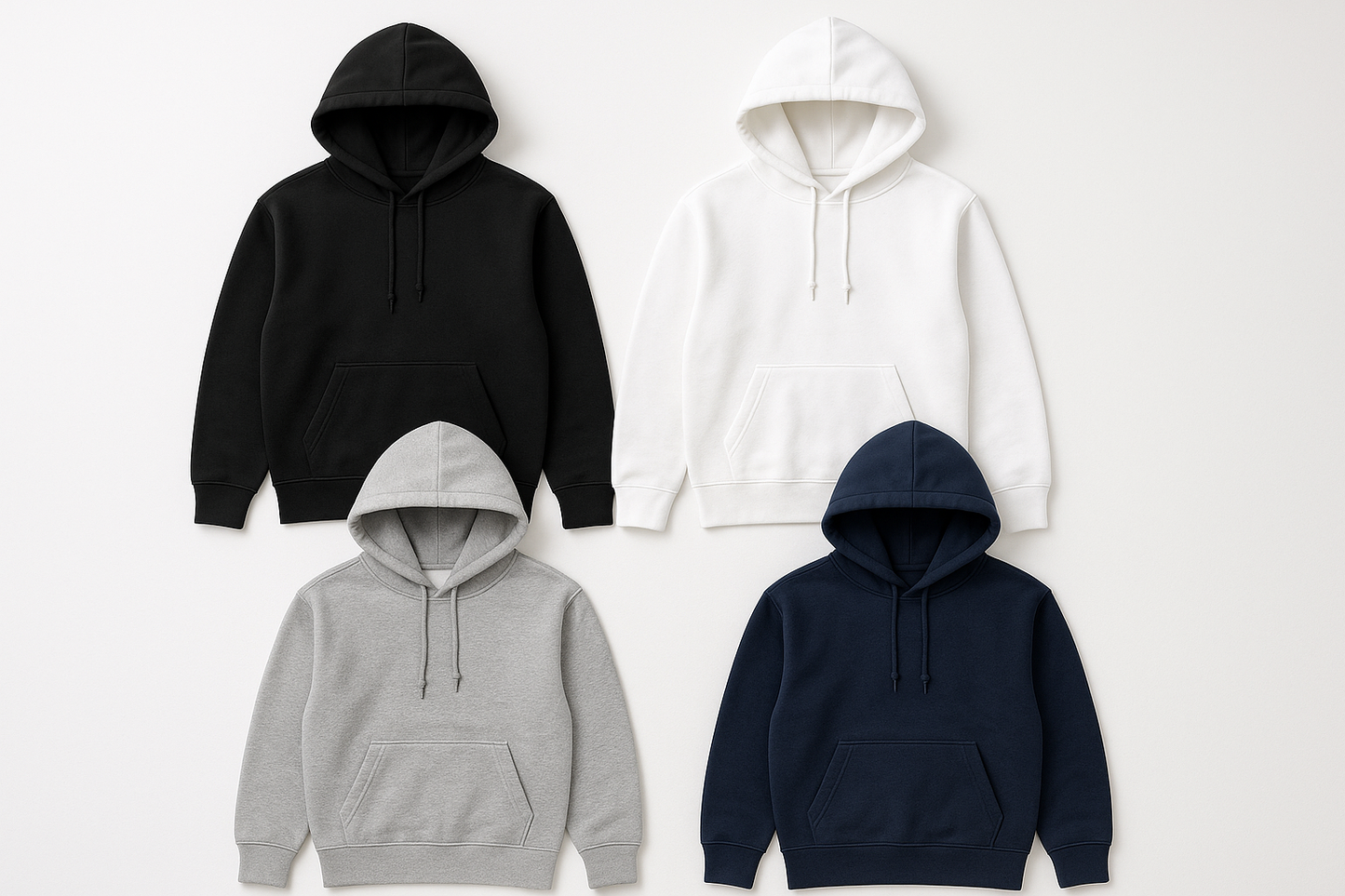 Private Label Plain Hoodies OEM Export