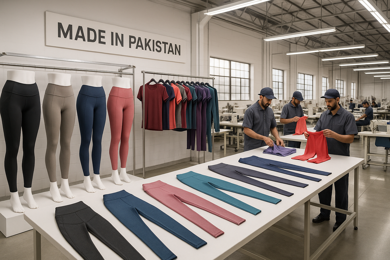 Wholesale Leggings Manufacturer Pakistan