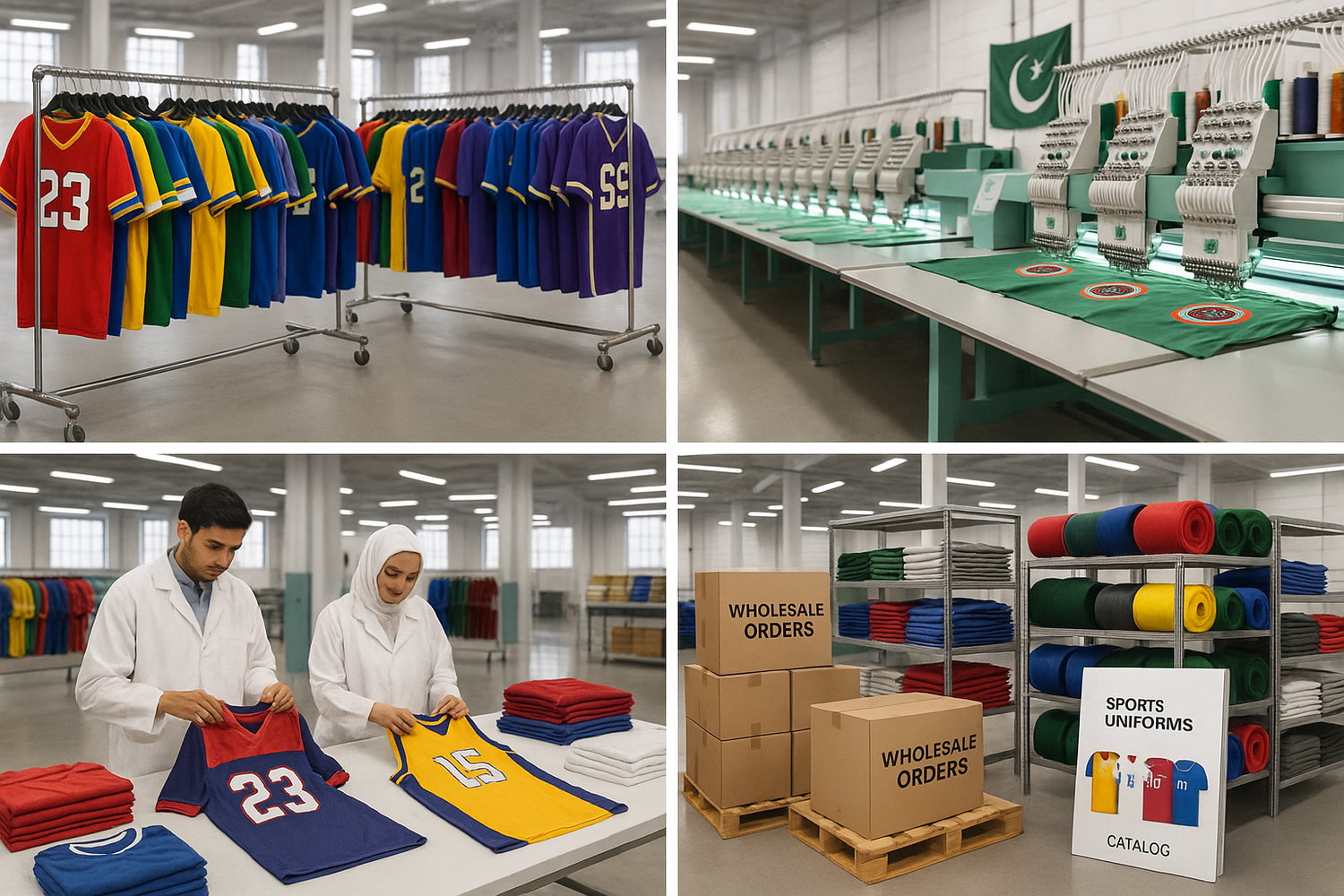 Wholesale Sports Club Apparel Manufacturer Pakistan