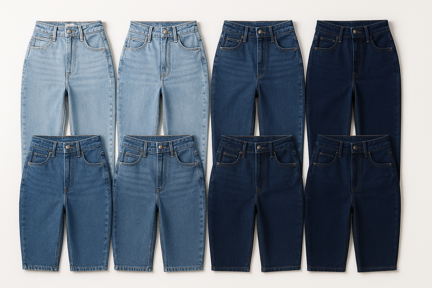 Bulk High-Waist Women’s Denim Jeans Supplier