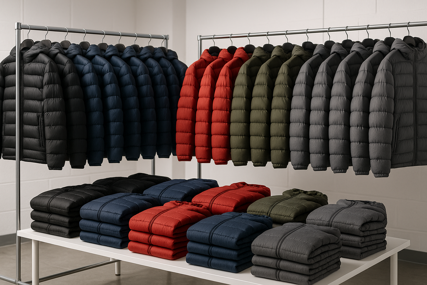 Bulk Insulated Puffer Jackets Supplier