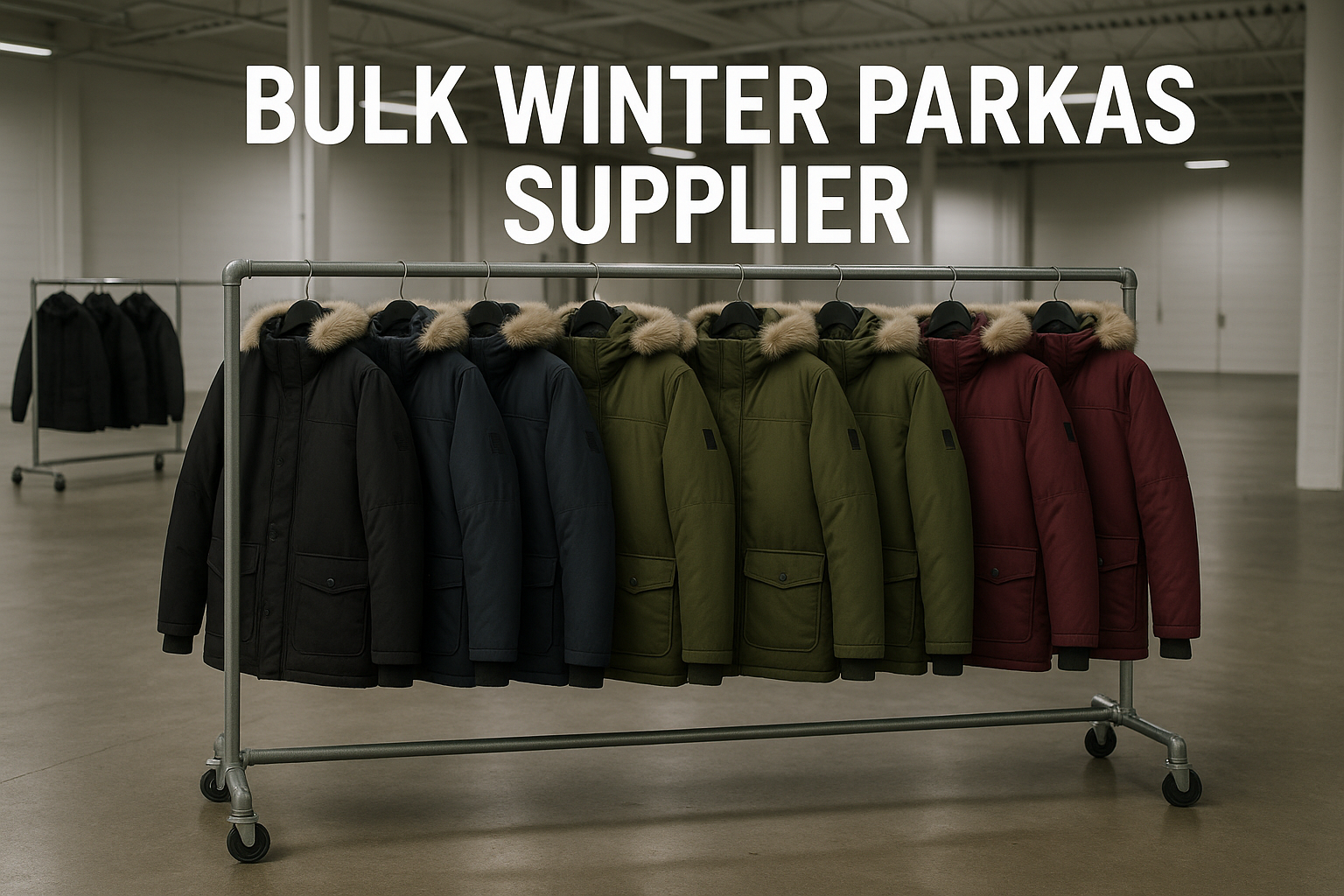 Bulk Winter Parkas Supplier for Retailers