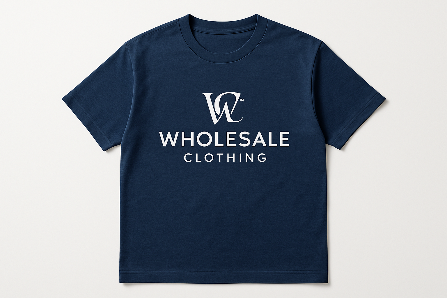 Custom Cotton T-Shirt with Branded Logo Printing for Wholesale