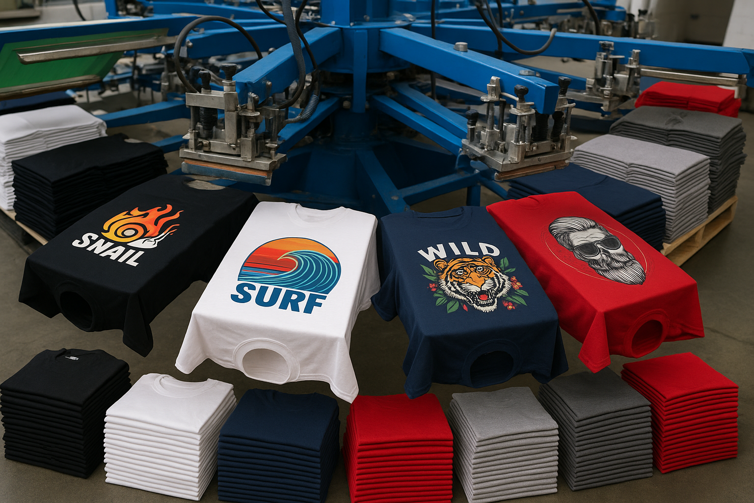 Custom Graphic T-Shirt Wholesale Printing