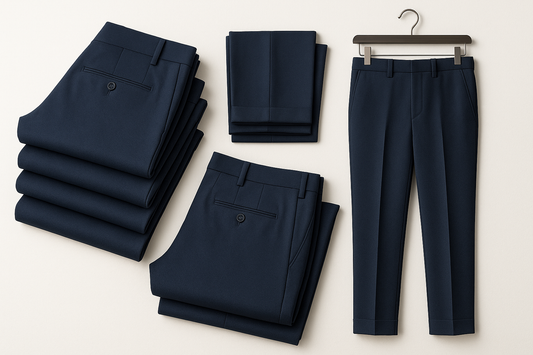 OEM Navy Business Formal Trousers Bulk Supplier