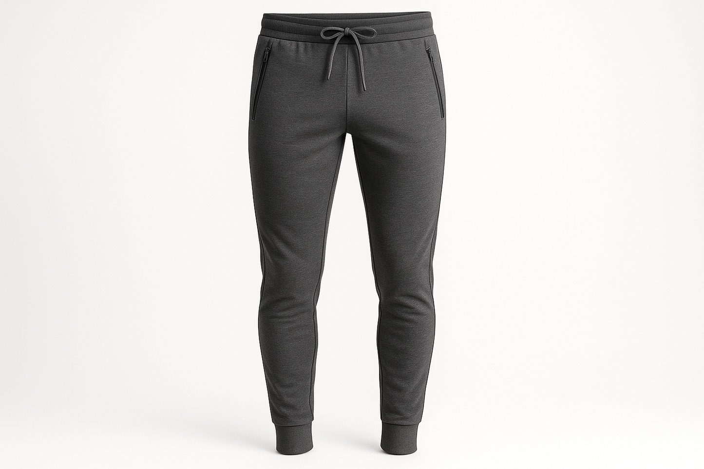 Private Label Grey Slim Fit Track Trousers Exporter