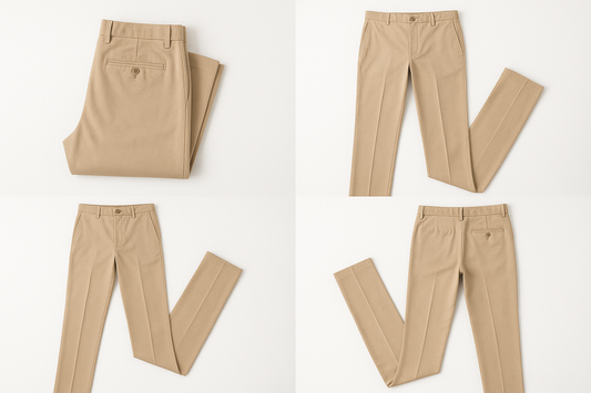 Wholesale Beige Cotton Chino Trousers Supplier Pakistan