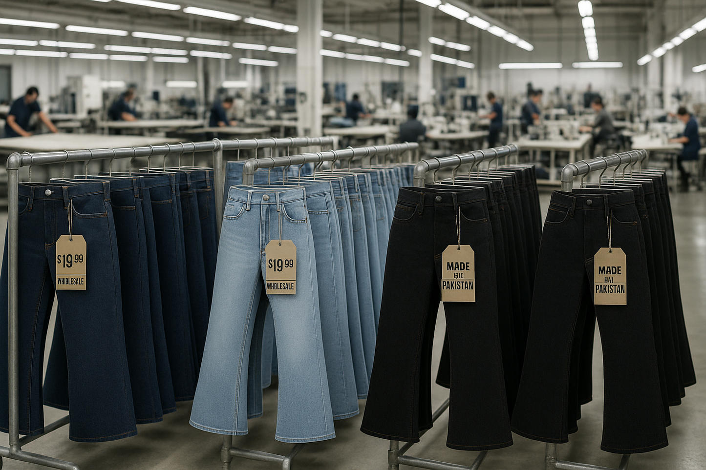 Wholesale Bootcut Jeans Manufacturer Pakistan