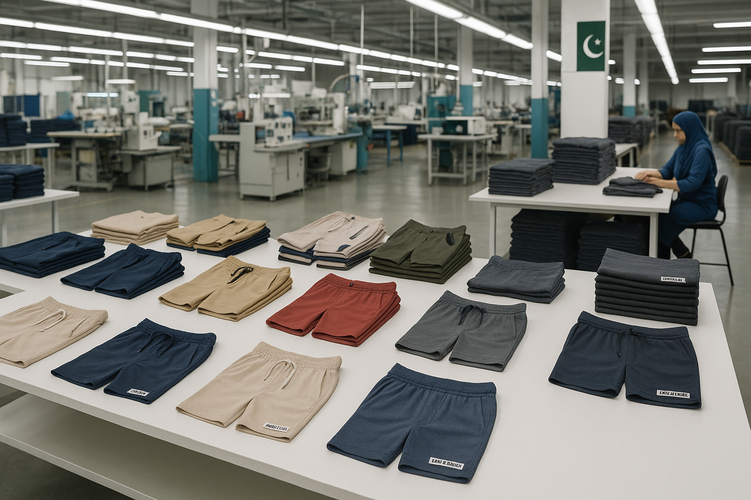 Wholesale Cotton Shorts Manufacturer Pakistan