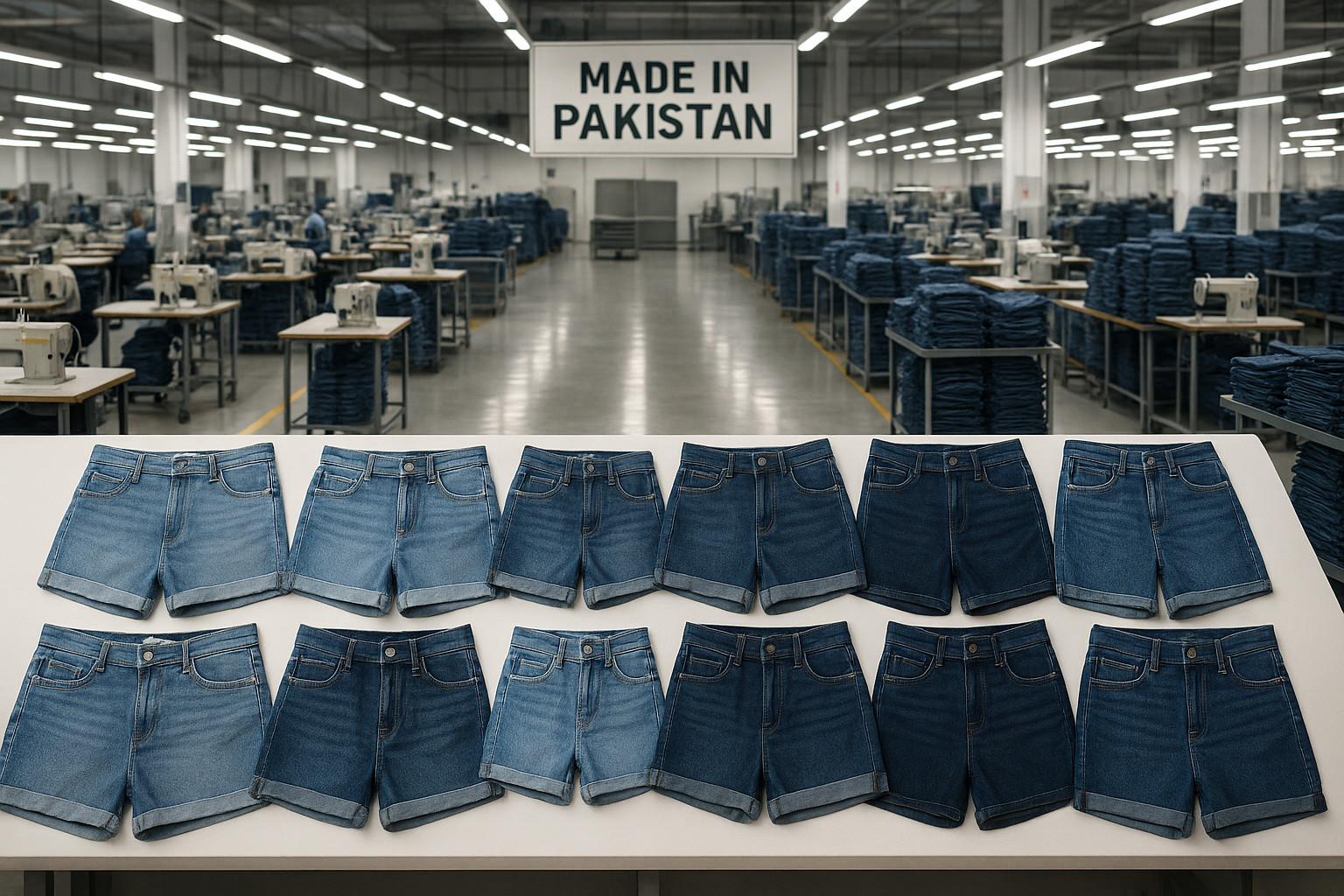 Wholesale Denim Shorts Manufacturer Pakistan
