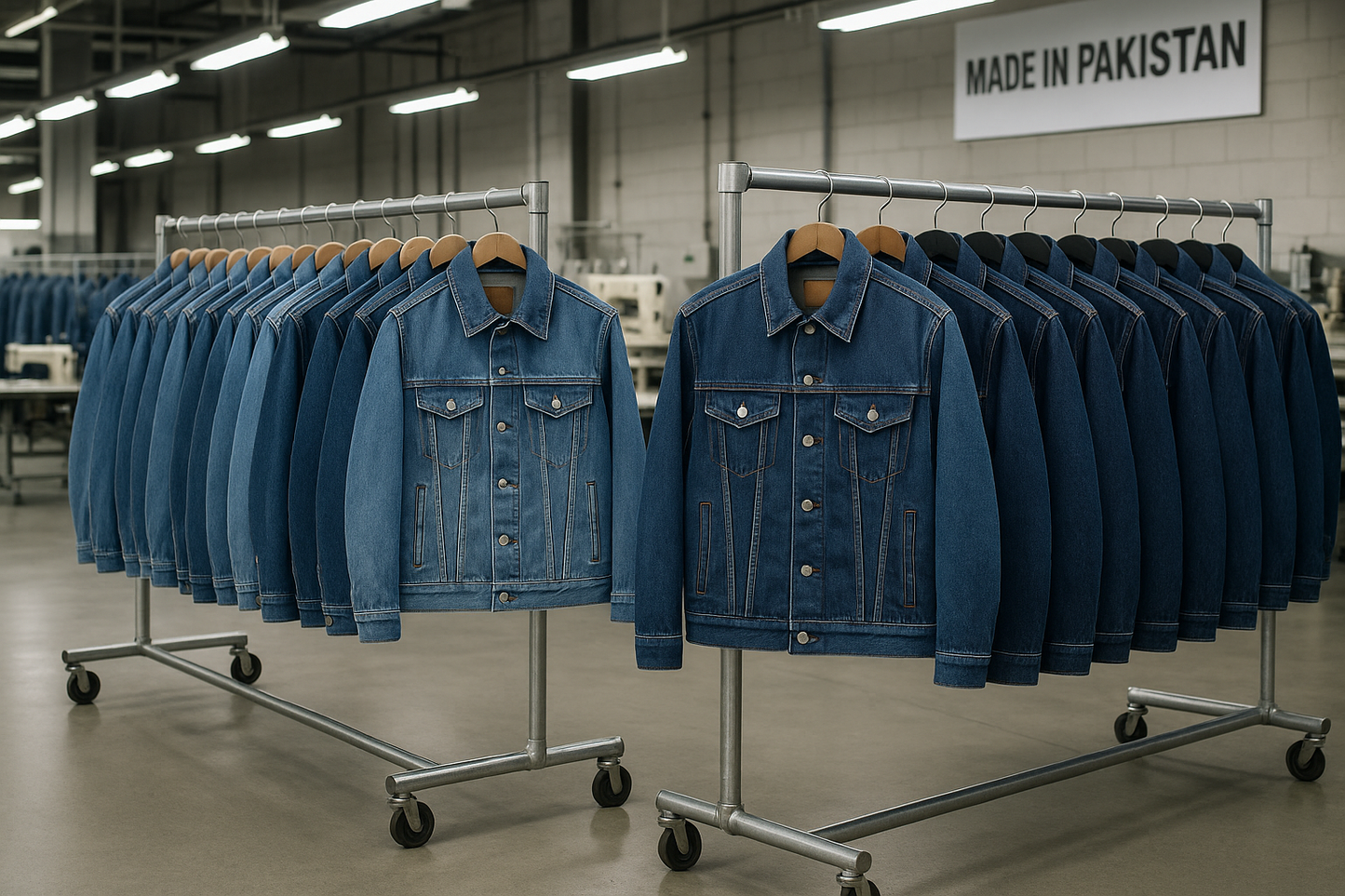 Wholesale Denim Trucker Jacket Manufacturer Pakistan