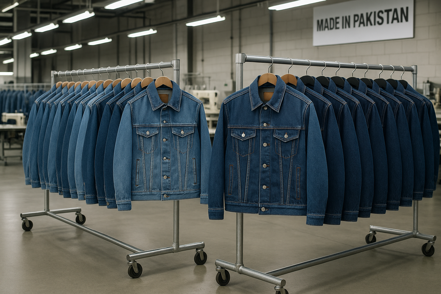 Wholesale Denim Trucker Jacket Manufacturer Pakistan