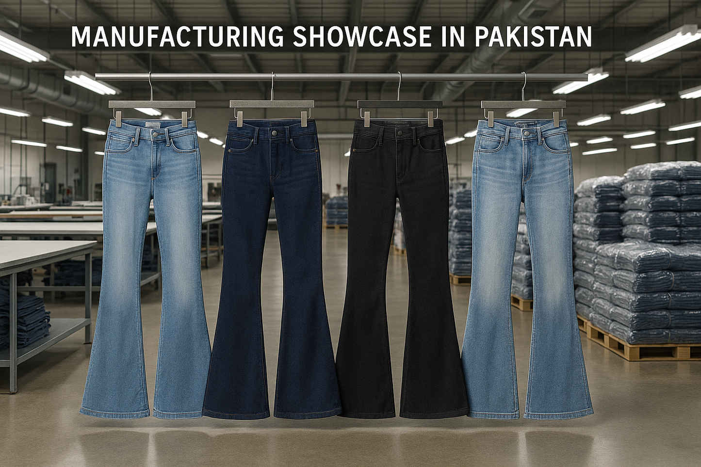 Wholesale Flared Jeans Manufacturer Pakistan