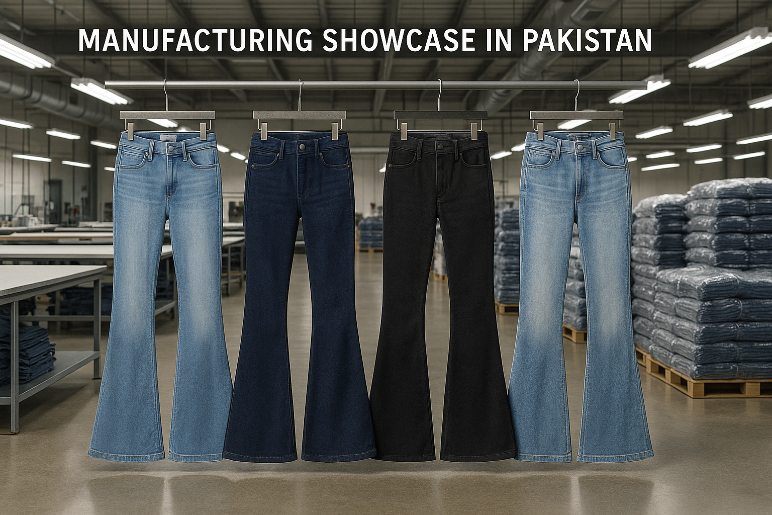 Wholesale Flared Jeans Manufacturer Pakistan