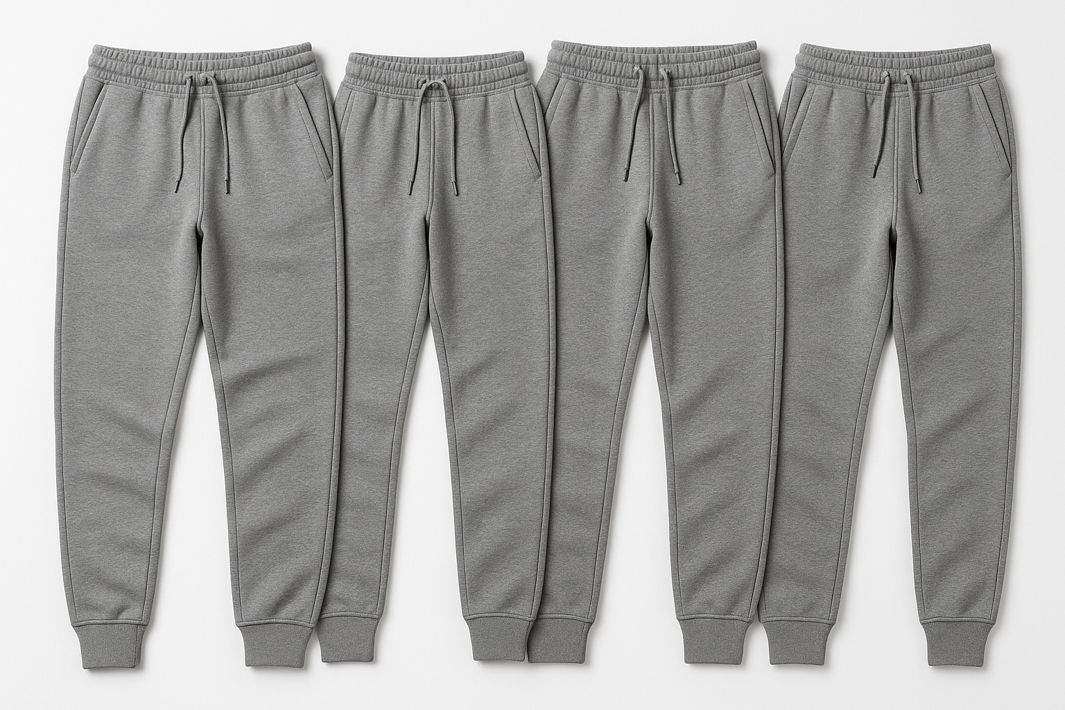 Wholesale Grey Cotton Jogger Trousers Manufacturer Pakistan