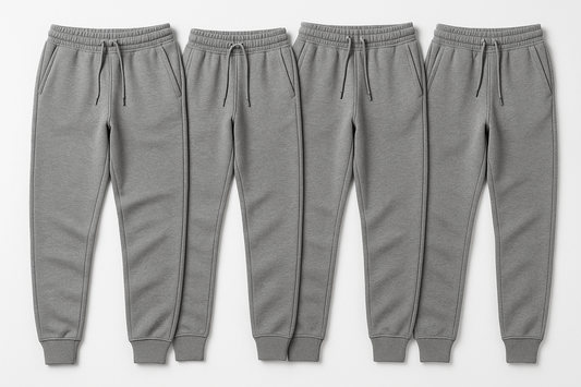Wholesale Grey Cotton Jogger Trousers Manufacturer Pakistan