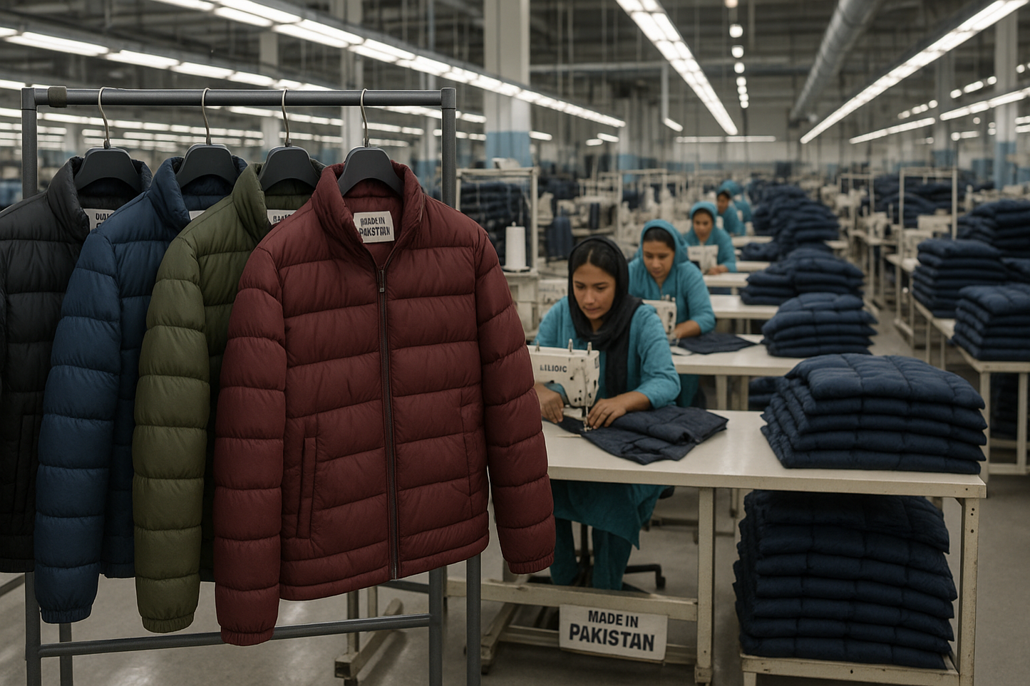 Wholesale Puffer Jacket Manufacturer Pakistan
